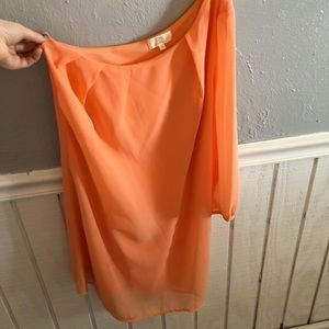 Caroline Hill one shoulder dress